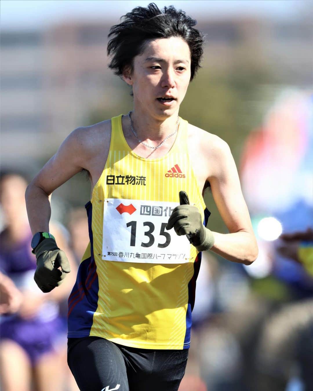 設楽啓太のインスタグラム：「3年ぶりの丸亀国際ハーフマラソン 東京マラソンに向けて頑張ります。」