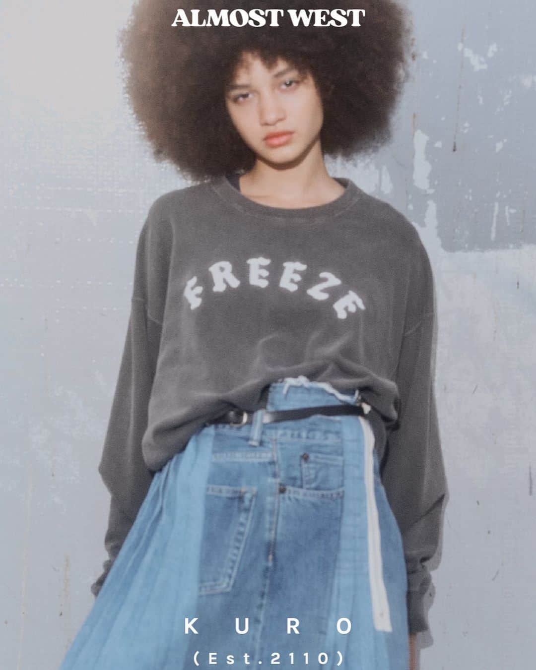 KUROのインスタグラム：「KURO 23Ss collection  ALMOST WEST」