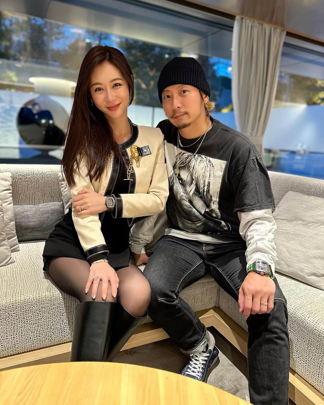 黒木啓司のインスタグラム：「@reikamarianna  #happybirthday 🎉㊗️✨✌️👍🌿🥳👏🫶  年を重ねるごとに 美しさと知識が増してますね😁 尊敬です👍Wow さぷらーいず✌️🕰」