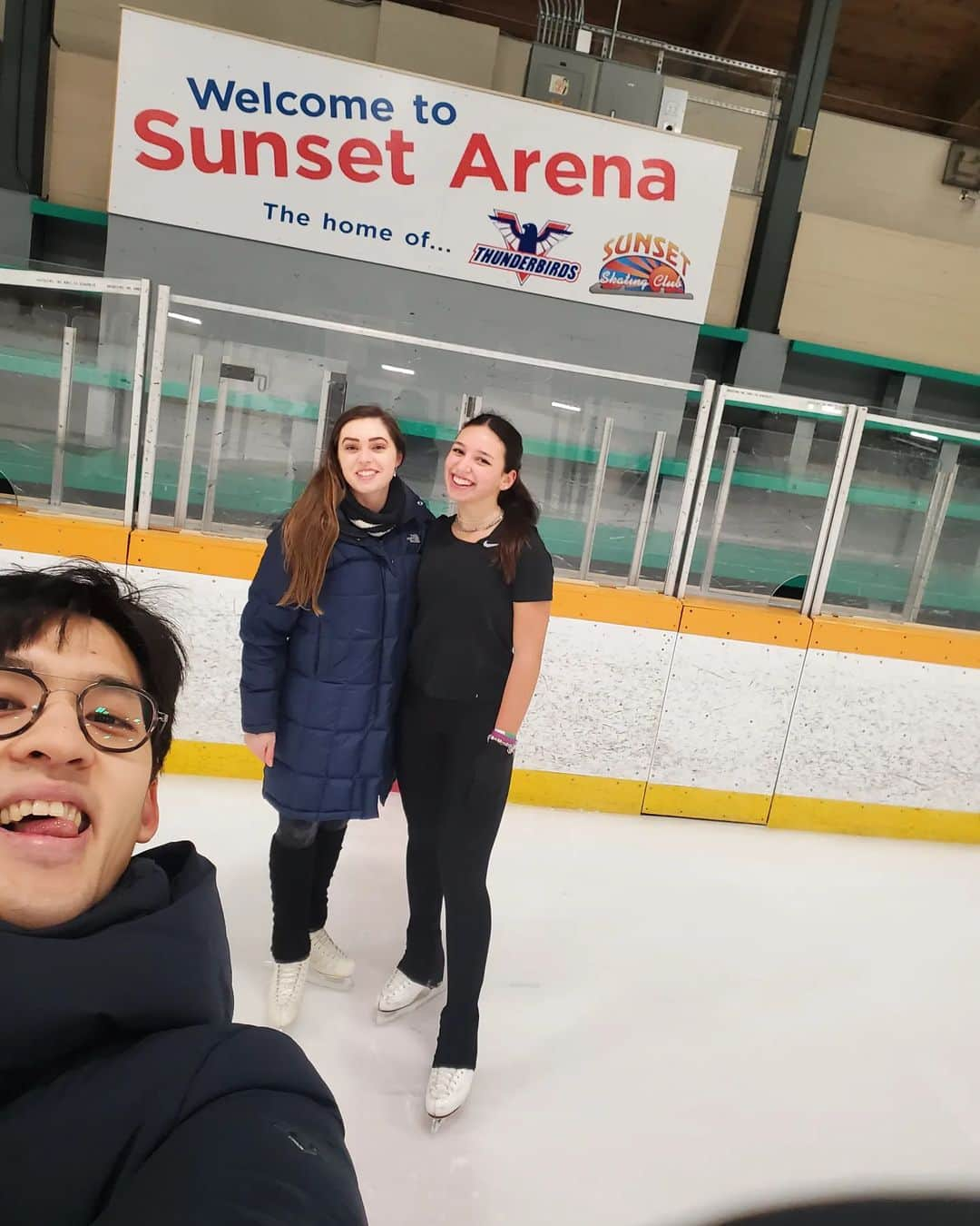 アレーヌ・シャルトランのインスタグラム：「What a great experience it was for me to work with a Junior level skater visiting from Italy the past 5 months! Thank you for your hard work and all the best Alice! 💕」