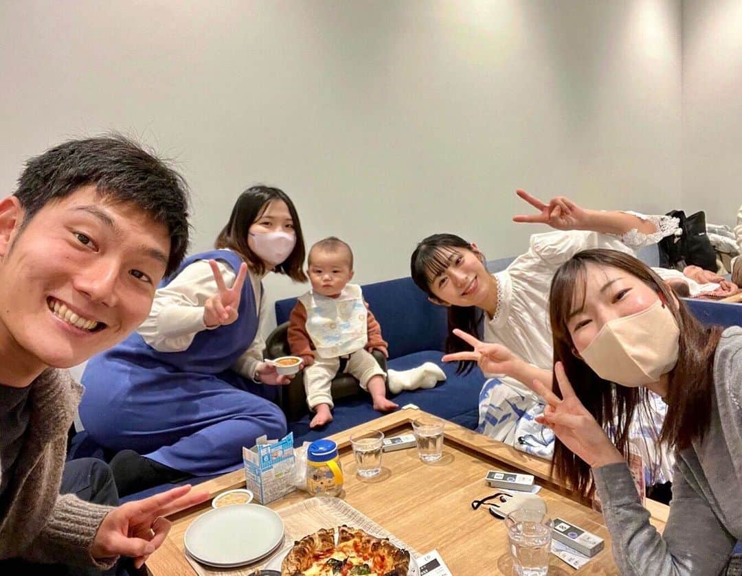 のインスタグラム：「💚  お仕事前にKSBの同期たちとランチ🍴 杜の街グレースすんごかった😳笑  #岡山 #岡山ランチ #杜の街グレース  #森ちゃんとニアミスで悲しい #金バク #ロケ中の今川ちゃん発見」