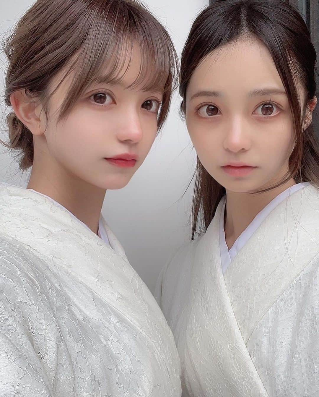 森ふう花さんのインスタグラム写真 - (森ふう花Instagram)「去年に着たお着物。 寒すぎて鼻がトナカイ。 . . . . #京都  #京都観光 #着物  #着物ヘア  #双子 #アイドル」2月7日 12時44分 - morifuuka0526