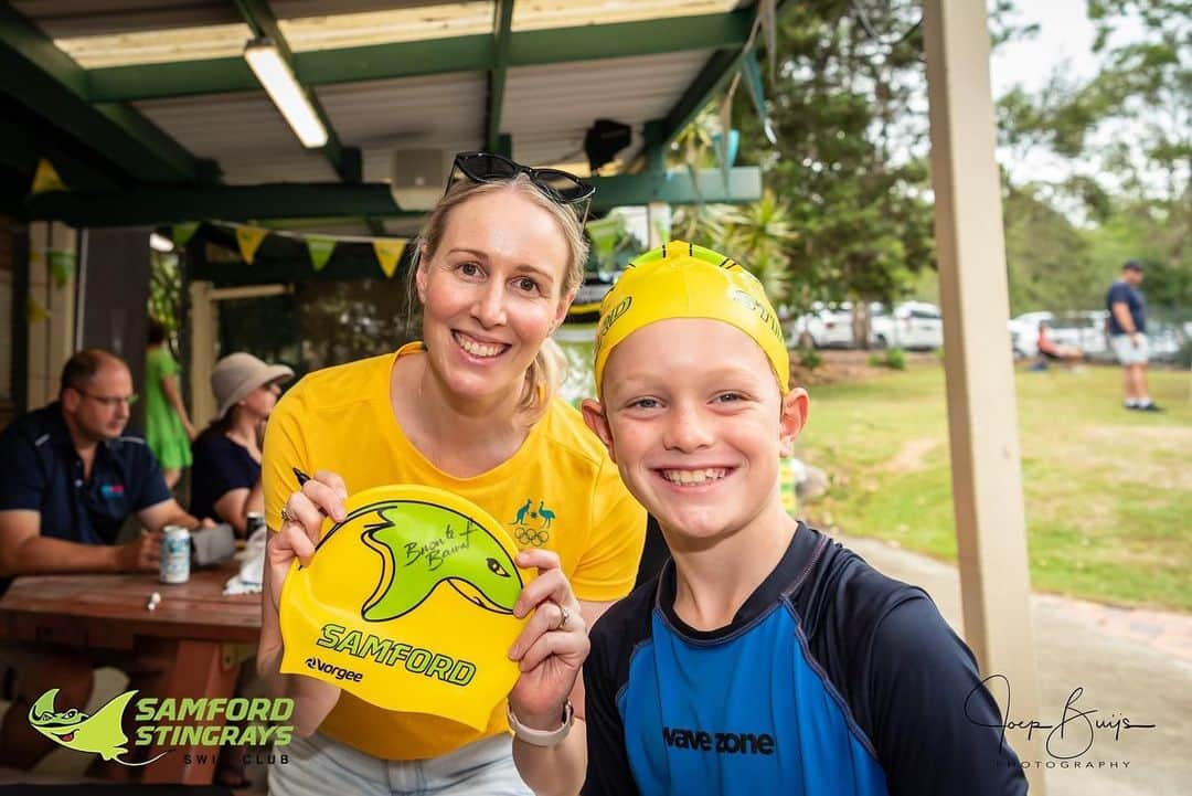 ブロンテ・バラットのインスタグラム：「Such an honour to attend another @samfordstingrays Bronte Barratt Shield. Great to be back where the dream started!  Thanks to @joep_buijs_photography for the pics 😃」