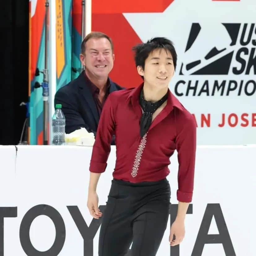 樋渡知樹のインスタグラム：「This year, I really enjoyed being at San Jose for Nationals. Due to Covid, I was not able to compete last year so I was excited to be back. Unfortunately, I did not perform the way I wanted to but the cheers and people clapping helped me skate through my program until the end. Thank you for the support and I will continue to do my best in order to perform better and better.  前シーズン、コロナになった事もあり今年の全米大会は凄く楽しみでした。残念ながら結果は思い通りにはいかず良い滑りはできませんでした。ですが会場での応援やたくさんの人々から受けた声援や拍手のおかげで乗り切る事ができました。本当にいつも応援やサポートありがとうございます。これからも全力で頑張りますので応援よろしくお願いします。⁡ ⁡Photo by: @kasumin0103」