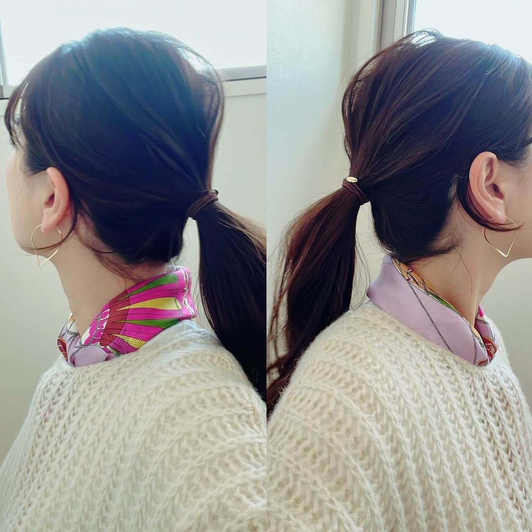 佐藤弥生さんのインスタグラム写真 - (佐藤弥生Instagram)「新調したスカーフが良い良い💓 @manipuri_jp のスカーフは本当に鮮やかで派手でもなく地味でもなく絶妙な色使い💓 巻き方や、角度によっても印象が変わるから使い勝手も良い💓 今年の春はピンクらしいのでピンク！ ・ スカーフって顔がパッと明るくなって、シンプルな服でも華やかな印象にになるから好き💓 ・ 春感満載で今日も楽しいお出かけとなりました🌸🌼🌸 #manipuri #スカーフ #春服 #春ファッション」2月7日 16時54分 - sato__yayoi