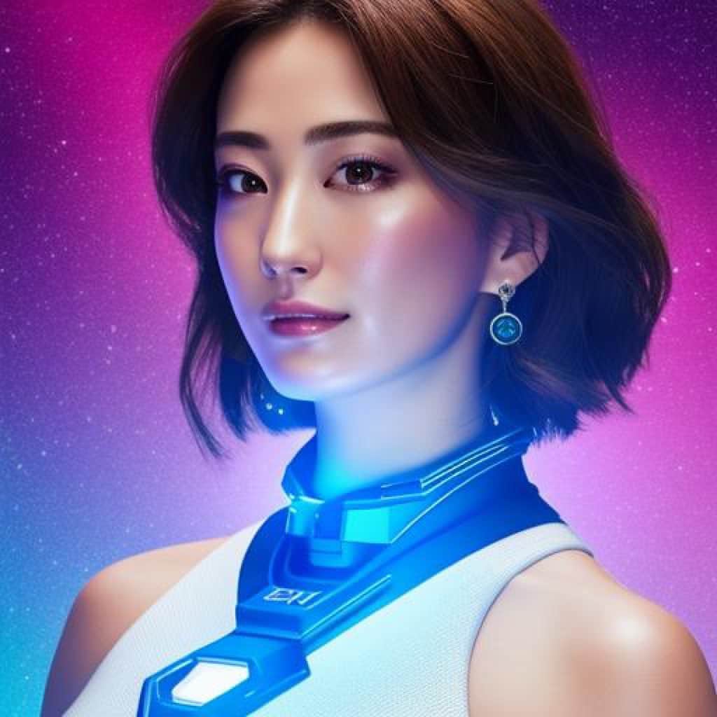 乾亜由美のインスタグラム：「流行りのAIアバター🌞 流行りに乗ってみたけど、やっぱり違うのもあるしそのままのもあるなあ🤔 なんか、いい感じにしてくれるから気分はあがる⤴︎」