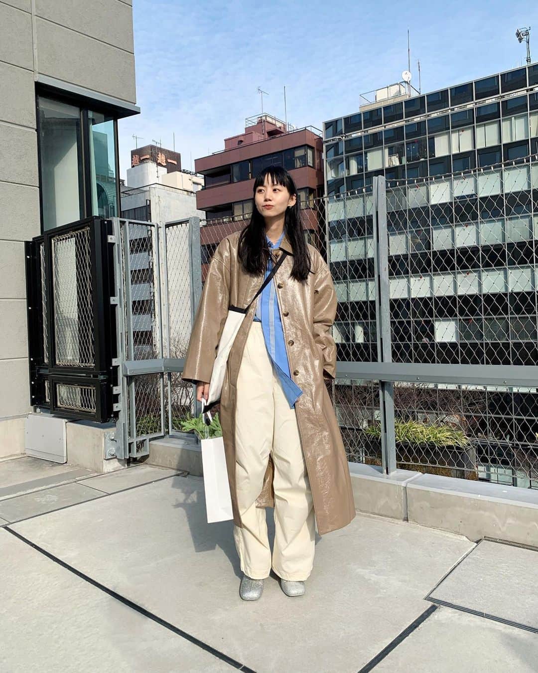 Shiho Sasakiのインスタグラム：「今日あったかかったなぁ〜☀️  #私服」