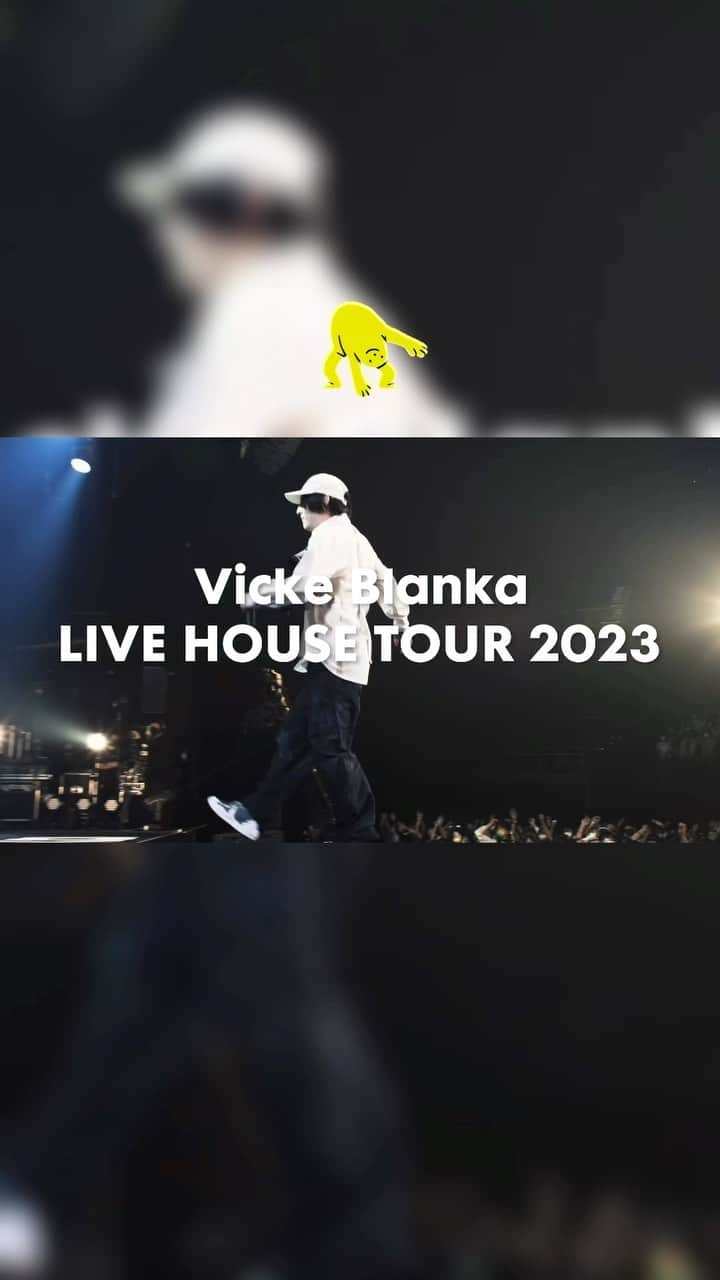 ビッケブランカのインスタグラム：「Vicke Blanka Live House Tour 2023 in Japan😎」