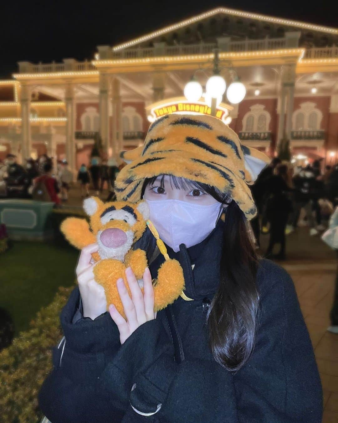 倉島杏実さんのインスタグラム写真 - (倉島杏実Instagram)「🧡  ティガーいっぱいだった日  #過去pic #ディズニーランド #ディズニー写真 #ティガー #ディズニーコーデ #ディズニーカチューシャ #idol #sjk #05」2月7日 22時43分 - anzunomi_ske