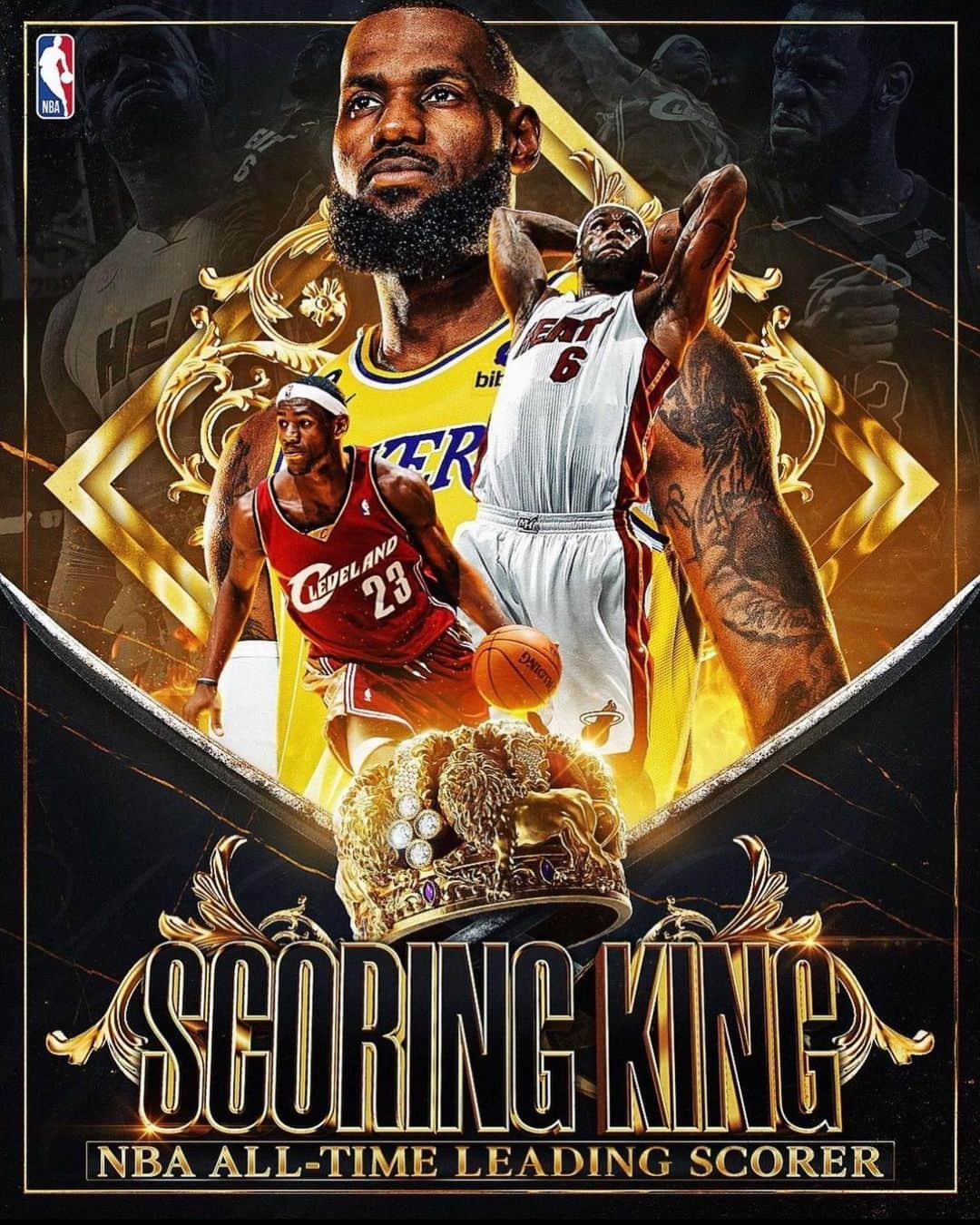 キム・ギョンナムさんのインスタグラム写真 - (キム・ギョンナムInstagram)「All time scoring king🔥 #lbj #nba #respect」2月8日 14時27分 - kimknam_official