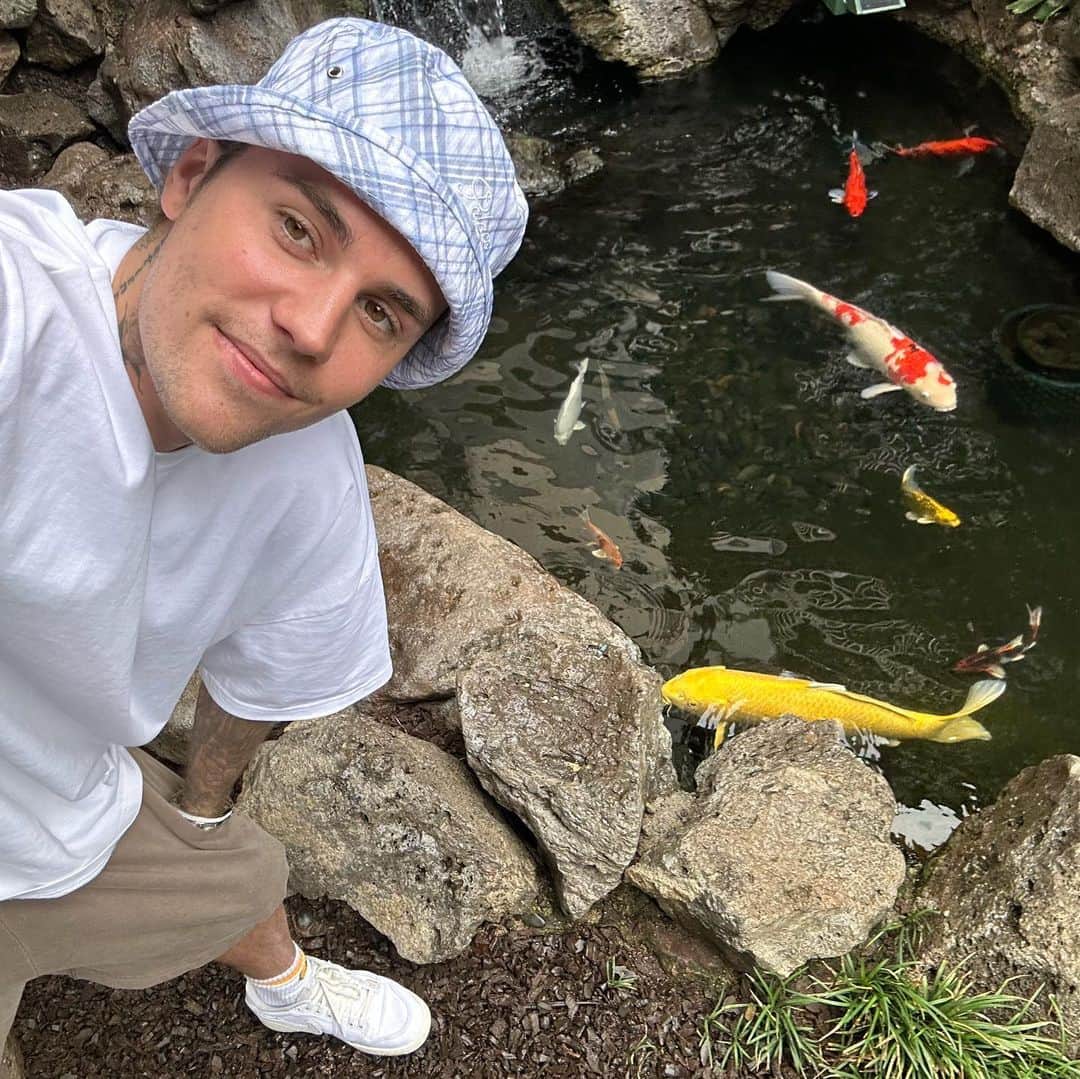 ジャスティン・ビーバーのインスタグラム：「😘😘😘」