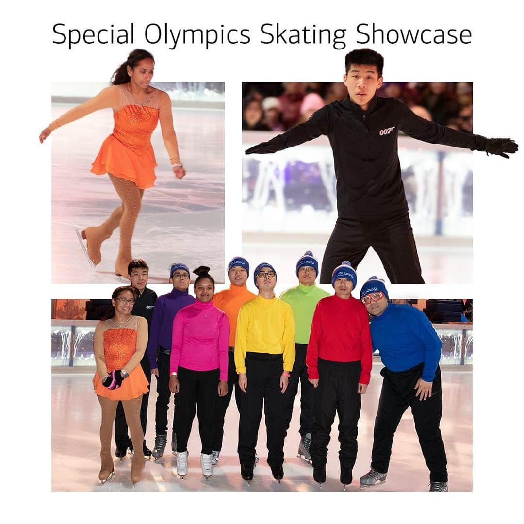 ケイトリン・ウィーバーのインスタグラム：「#sponsored Join me Feb. 8 at 6 pm for the @specialolympics Skating Showcase sponsored by @bankofamerica at @bryantparknyc . Andrew @apoje and I are thrilled to share the ice with incredible @specialolympicsny athletes. Come out and be inspired with me!  PS: can’t wait to see my boos, @mariahsk8rbell & @idreamofjeremy !」