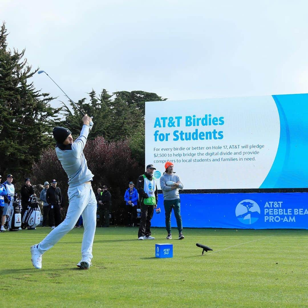 Jordan Spiethさんのインスタグラム写真 - (Jordan SpiethInstagram)「Always a fun week @attproam with @jakeowenofficial – great to see the @att birdies program on 17 working to bridge the digital divide #attathlete #attproam」2月8日 8時57分 - jordanspieth