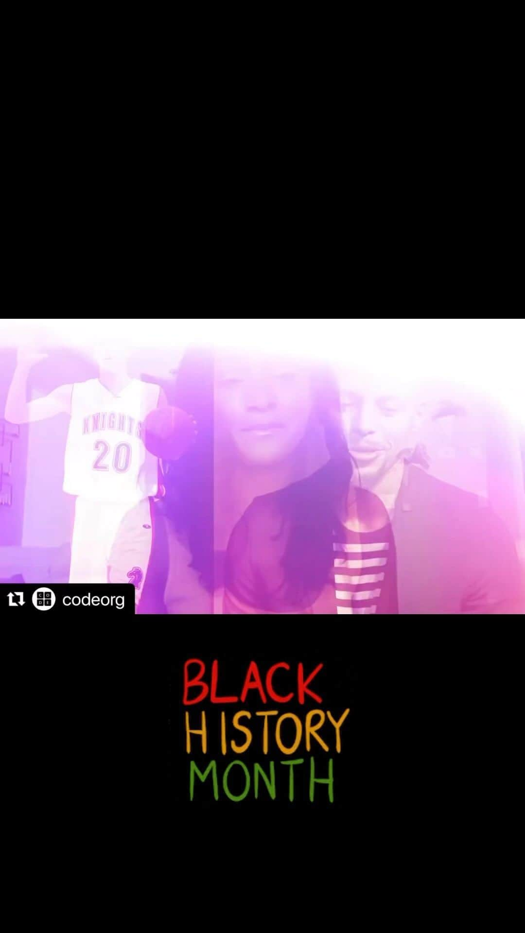 リンジー・スコットのインスタグラム：「Check out @codeorg’s page for the full reel! #happyblackhistorymonth #representationmatters ❤️  #repost @codeorg  ・・・ Join our celebration of #BlackHistoryMonth by watching and sharing this video! Inspire or encourage a Black student to try computer science, and let them know they belong. If your school doesn’t teach CS, visit code.org/yourschool to take action. Together we can change the face of computer science. ❤️  The organizations that partnered with us in 2021 to launch this video are nonprofits led by people of color, all of whom have spent years on broadening participation and access. Thank you for joining Code.org in this work: @Afro.tech, @AllstarCode, @blackgirlscode, @_CodeCrew, @CodeHouseorg, ColorStack, @devcolororg, @hiddengeniuspro, @INTechcamp, @KaporCenter, @Khanacademy, @NSBE, @mitscratchteam, @smash_program, @STEMNOLA, and @streetcodeacademy.  Special thanks to @RussellOkung, @money23green, @stephencurry30, @lyndsey360, @yarashahidi, chrisbosh, @dojiboy9, Deb Raji, @chinamcclain, @katgraham, Amaya Jimenez, Felicia Williams, Jasmine Lawrence, @serenawilliams, Melissa Turnipseed, Aston Motes, and @hillharper!  #blackinstem #blackintech #womeninstem #womenintech #inspiration #motivation #diversity #diversityintech」