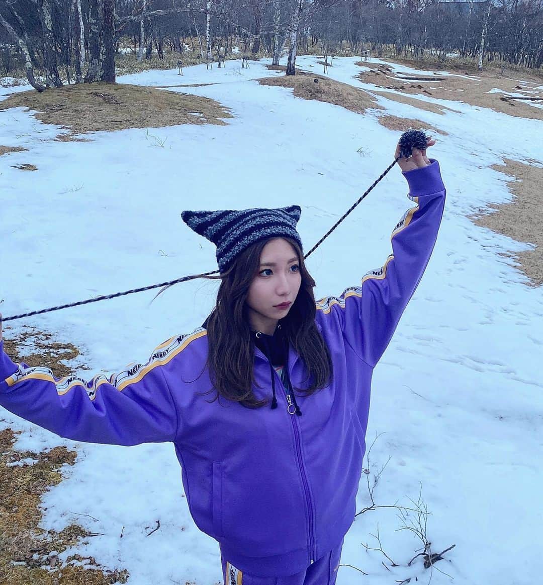 MAYU（吉田真悠）さんのインスタグラム写真 - (MAYU（吉田真悠）Instagram)「. 初雪でした〜ん⛄️❄️」2月8日 20時15分 - lgm_mayu_official