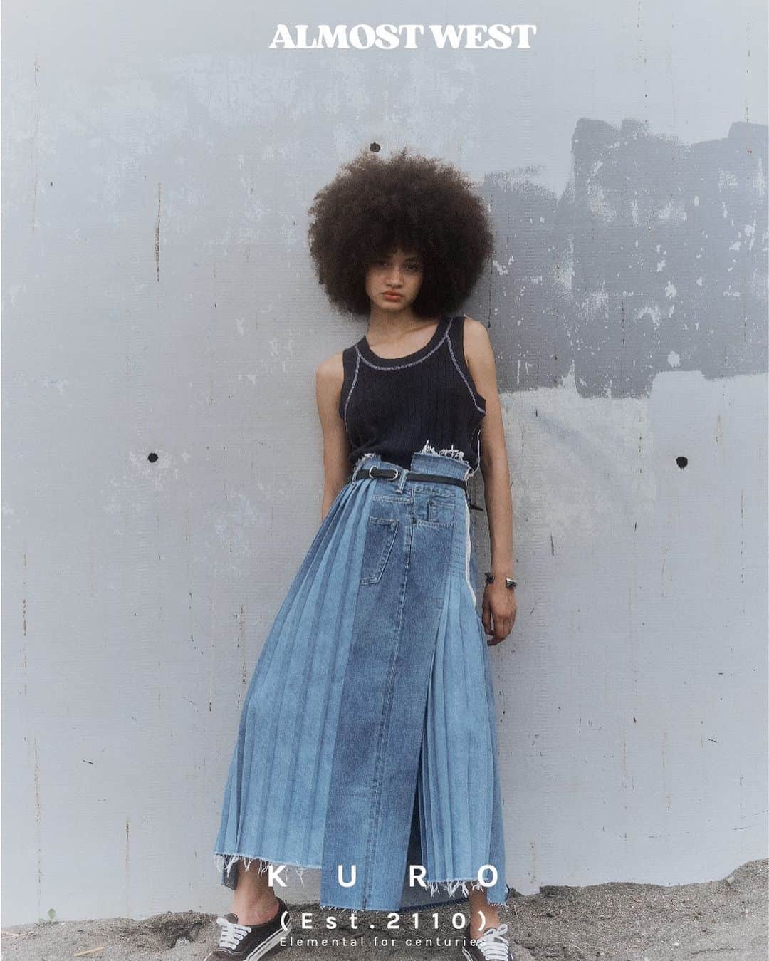 KUROのインスタグラム：「KURO 23ss collection ALMOST WEST」