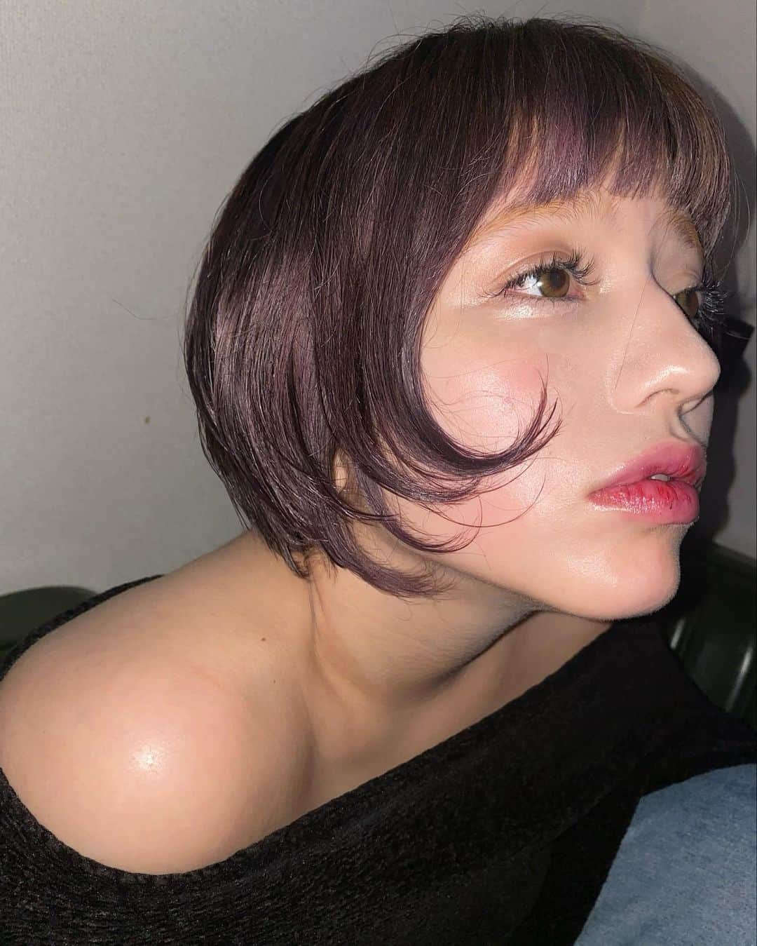 ハンナのインスタグラム：「🆕ヘアーでルン♩」