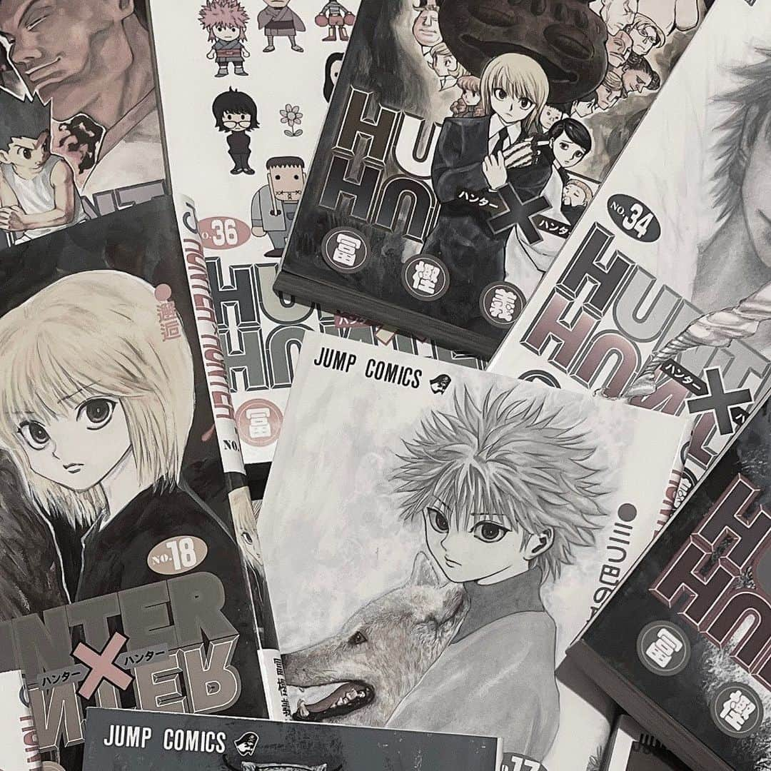 関有美子さんのインスタグラム写真 - (関有美子Instagram)「HUNTER×HUNTER 人生で1番読み込んだ漫画。 大好きです☺︎」2月23日 17時10分 - seki_yumiko_official