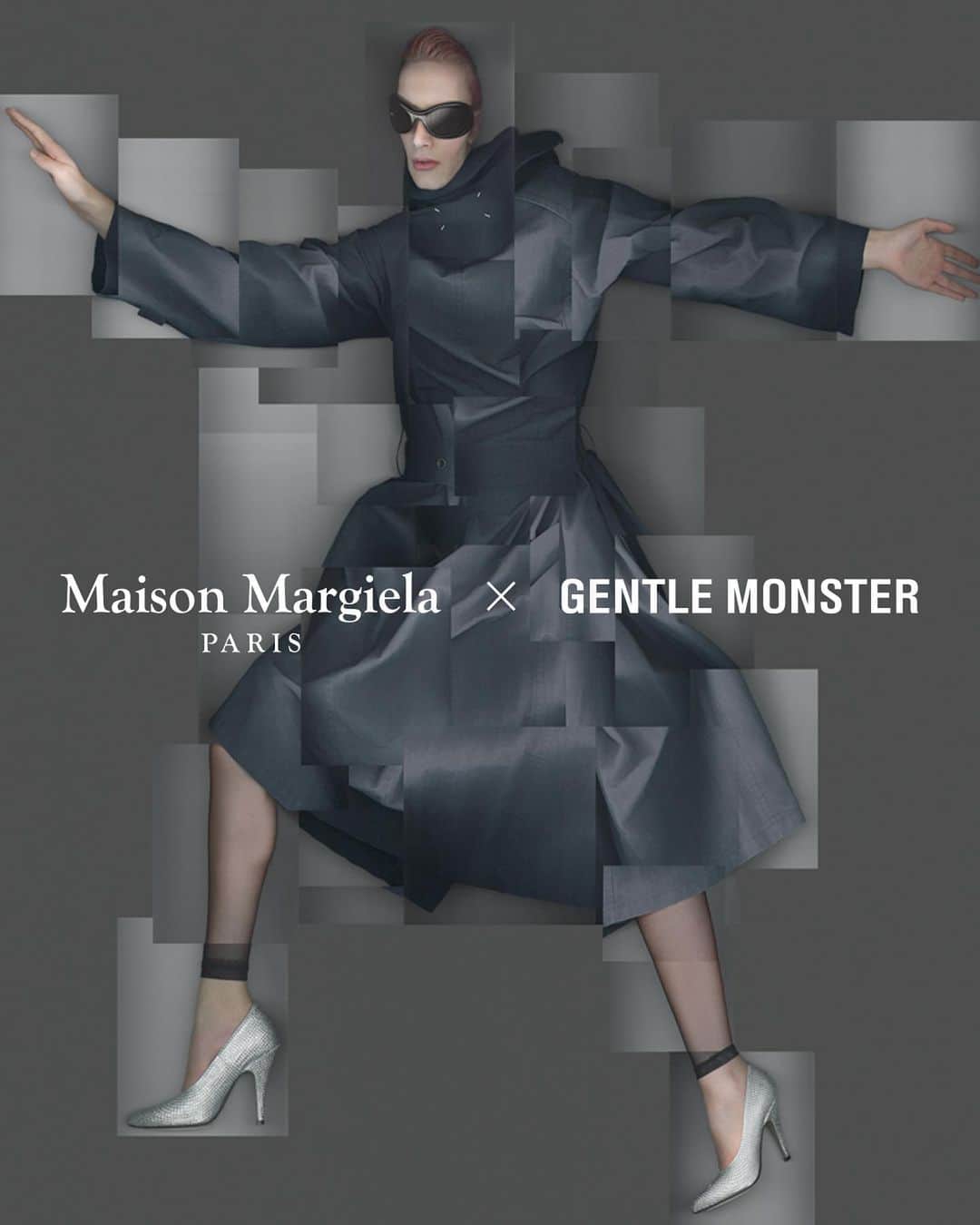 GENTLE MONSTERのインスタグラム：「Maison Margiela × Gentle Monster ⁣ ⁣ Explore the collaborative eyewear collection with Maison Margiela. The collection encapsulates both two identities, reflecting each brand’s iconic elements and the value of uncompromising creativity and self-expression.⁣ ⁣ Register for the early notification via link in bio to shop the Maison Margiela × Gentle Monster eyewear collection of the⁣ global launch on February 28th.⁣⁣ ⁣ #MaisonMargielaxGentleMonster⁣ #GentleMonster」