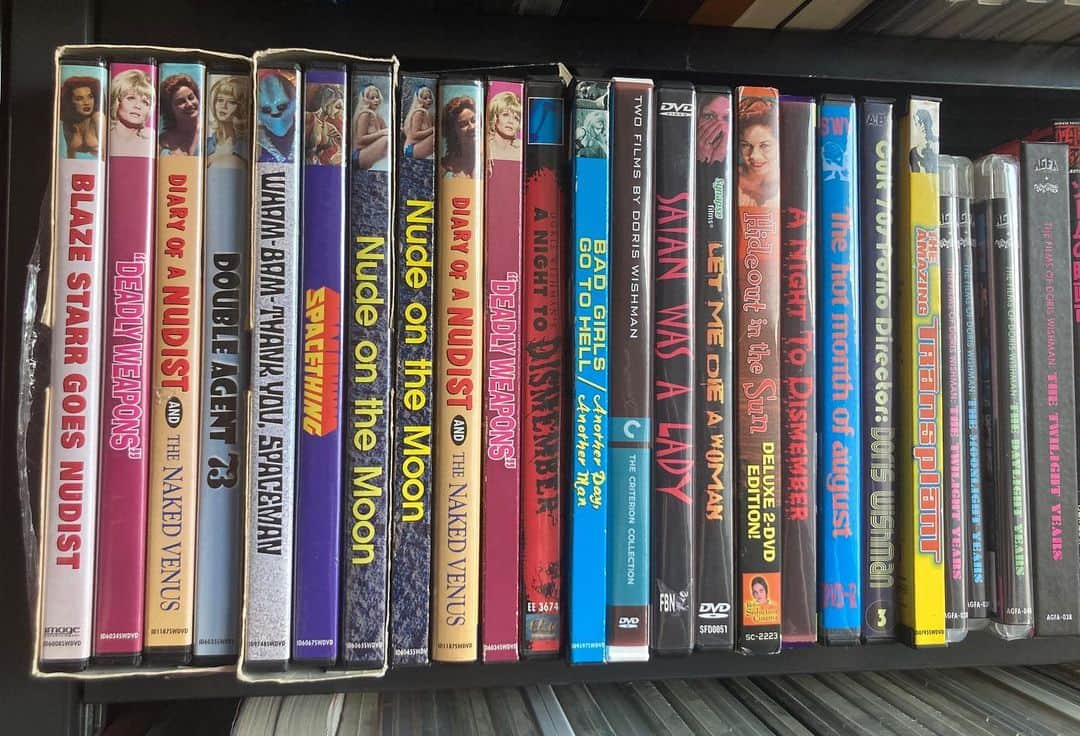 のインスタグラム：「My Doris Wishmans（VHSは処分してしまったなあ）」