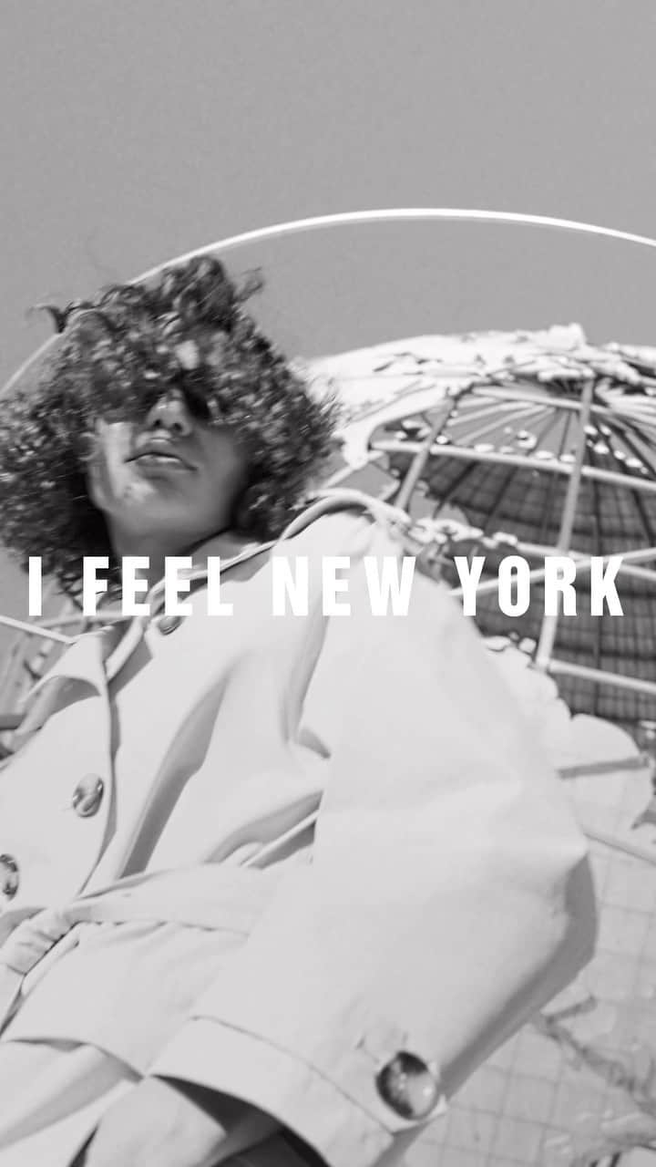 DKNYのインスタグラム：「#IFEELDKNY speaks to the New Yorker in everyone. The part of you who knows a quiet night out can turn into the craziest night of your life, if you let it. Who isn’t afraid to throw their arm into a closing subway door. Who talks about up and down, not North and South. Who knows that crying in public isn’t just okay, it’s a badge of honor.   New York is for everyone - you just have to feel it.   #IFEELDKNY」