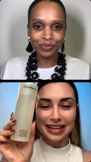M·A·C Cosmetics BRのインスタグラム：「M•A•C agora também é Skincare! E a nossa Artista Nacional @katiaraujomakeup junto com @janataffarel conta tudo sobre esse lançamento de cuidados de pele de alta performance.   #MACHyperReal #MACHyperRealSkincare #MACCosmetics #MACCosmeticsBrasil」