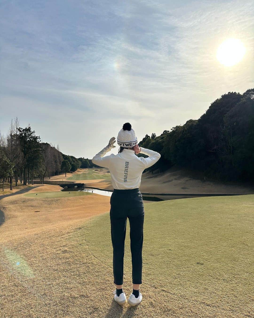 田辺かほさんのインスタグラム写真 - (田辺かほInstagram)「. 天気良くて最高のゴルフ日和だった🏌️‍♀️🌞  もっと練習が必要だなあ😂笑」2月9日 16時30分 - kaho__tanabe