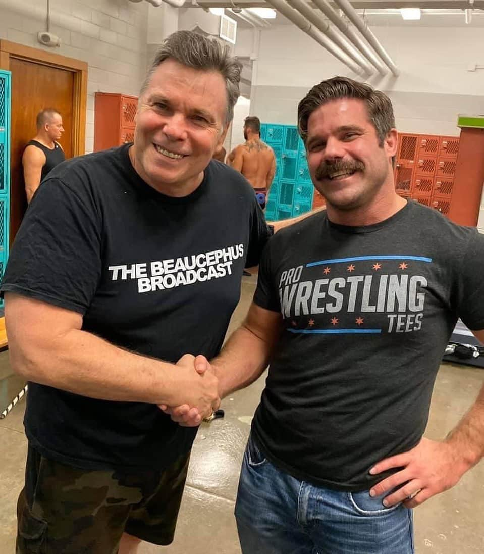 ジョーイ・ライアンのインスタグラム：「Very sad over the passing of Lanny Poffo. Lanny became a good friend to me when good friends were hard to come by.」