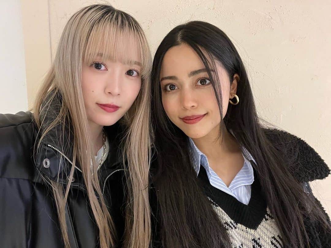 uyuのインスタグラム：「この間やっとさらに会えたの〜 久々に沢山話して楽しかった🥰」