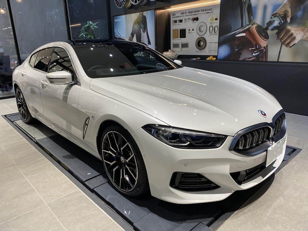 折目遼のインスタグラム：「Welcome!! #g16 #8seriesgrancoupe #8series #exclusive #xdrive #connected #bmw」