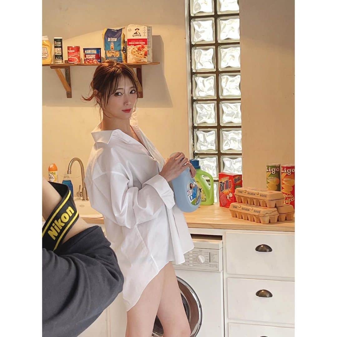 のインスタグラム：「ポトレ撮影期間です📸  みんな盛れてて良い感じ☺️✨  楽しみにしててね👩‍❤️‍💋‍👩  #ddtpro #prowrestling #prowrestler #shooting」