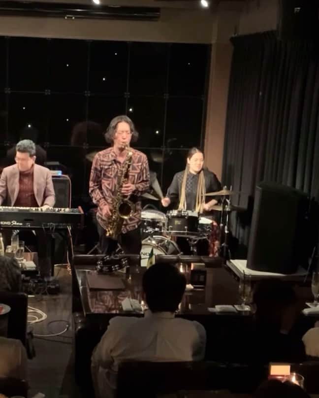 岡田真帆のインスタグラム：「2023.2.04 @Wander Wall Yokohama #Mahoganyorganallstars」