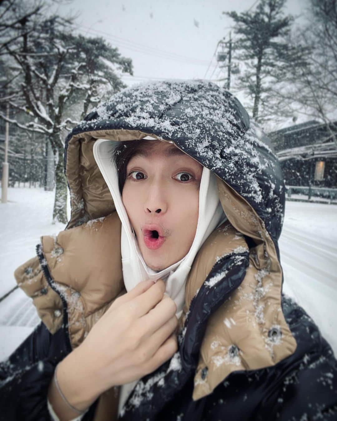 丘山晴己のインスタグラム：「Winter wander land❤️✨✨✨here we come❤️✨ #insta」
