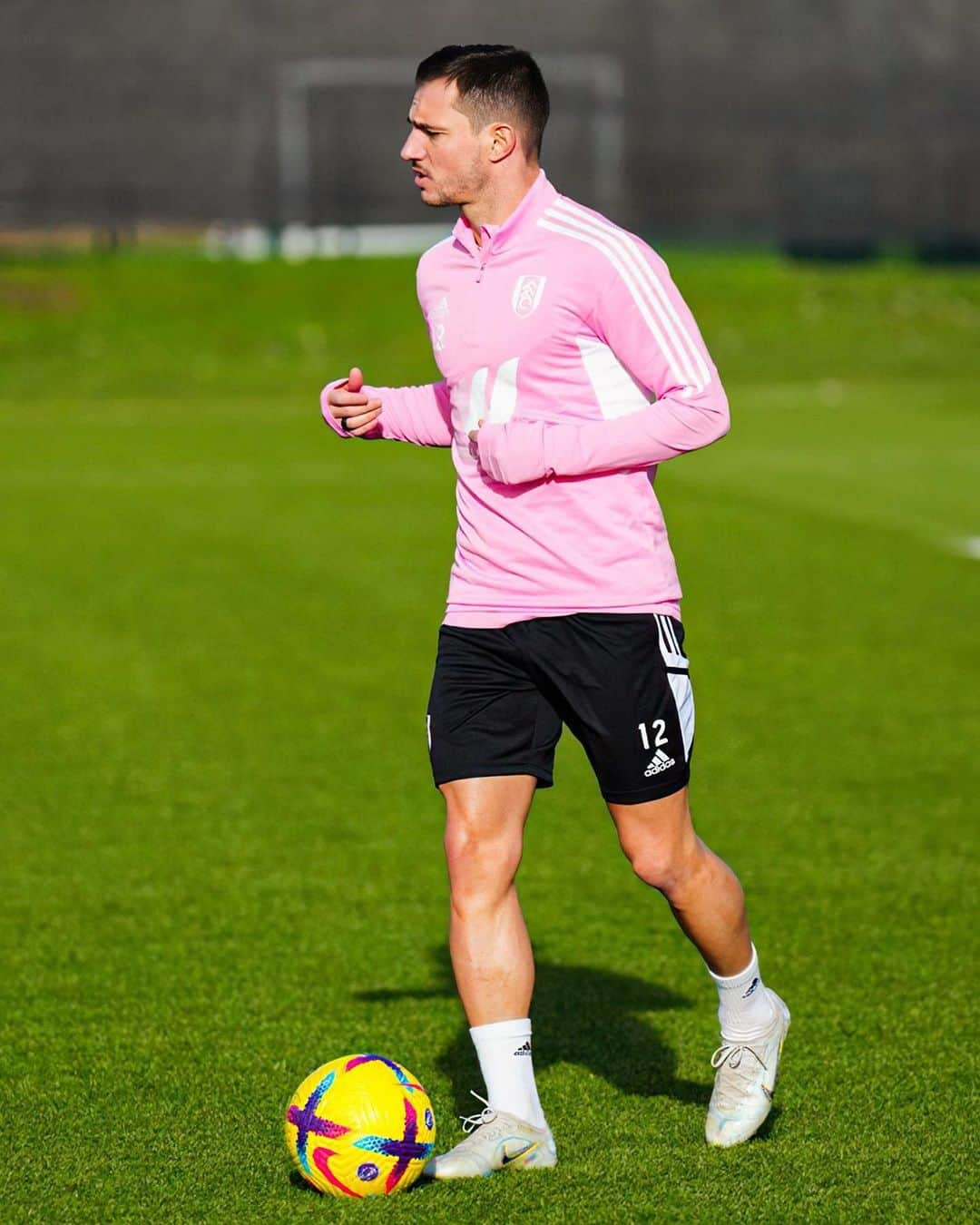 セドリック・ソアレスさんのインスタグラム写真 - (セドリック・ソアレスInstagram)「Looking forward to meeting you at the Cottage ⚪⚫💪🏻 #FFC #Fulham #Training #Work」2月10日 4時32分 - cedricsoares41