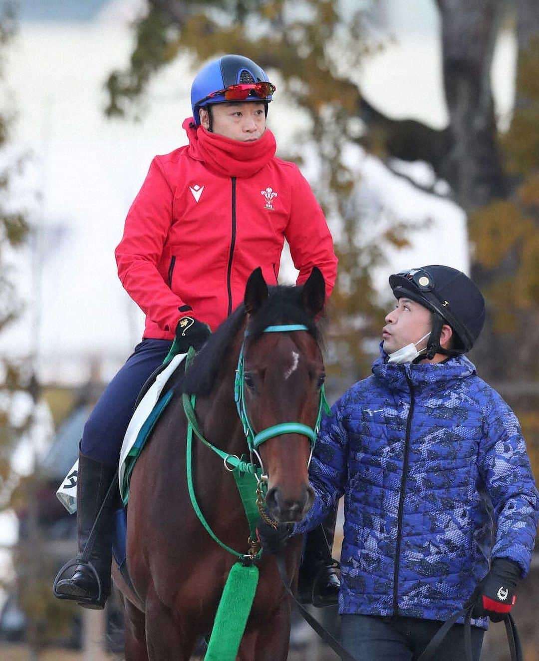 池添謙一のインスタグラム：「明日から僕にとっての2023年がスタートします🏇  色々な方々の支えがあって戻ってこれました。本当に感謝しています。  ひとつひとつ頑張ってる姿を見せて返していきたいと思います。」