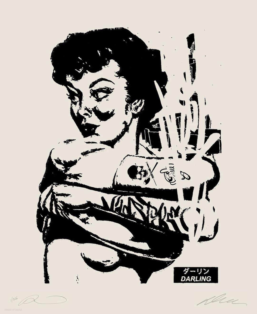 デイヴ・ナヴァロさんのインスタグラム写真 - (デイヴ・ナヴァロInstagram)「“LA Darling” appears to the viewer as a heroine plucked from the tradition of a Joan Didion novel with a Roy Lichtenstein graphic twist. Dave Navarro’s elaborate aerosol color blasts provide the perfect backdrops for Brian Hoffman’s contemporary take on the classic femme fatale character.  The two artists come together again through a mutual appreciation of each other’s work and a coast to coast connection via House of Roulx. The collection includes 12 hand-painted, silk screened one-of-a-kind multiples on paper with hand-deckled edges plus a standard screen printed edition, each individually signed and numbered by both Navarro and Hoffman.  All in, the pieces serve as a visual time capsule celebrating decades of decadence and depravity under the always watchful artistic eye of the City of Angels.  Swipe through to view some options and hit the shop now for the full preview,  The full collection drops next Wednesday, the 15th at Noon, EST / 9am PST exclusively on http://www.houseofroulx.com  @davenavarro  @lifeafterdeathstreet  @brianjayhoffman  @houseofroulx  #davenavarro #davenavarroart #brianhoffman #houseofroulx #streetart #streetartist #printdrop #printrelease #la #laart #laartist #lastreetart」2月10日 10時14分 - davenavarro