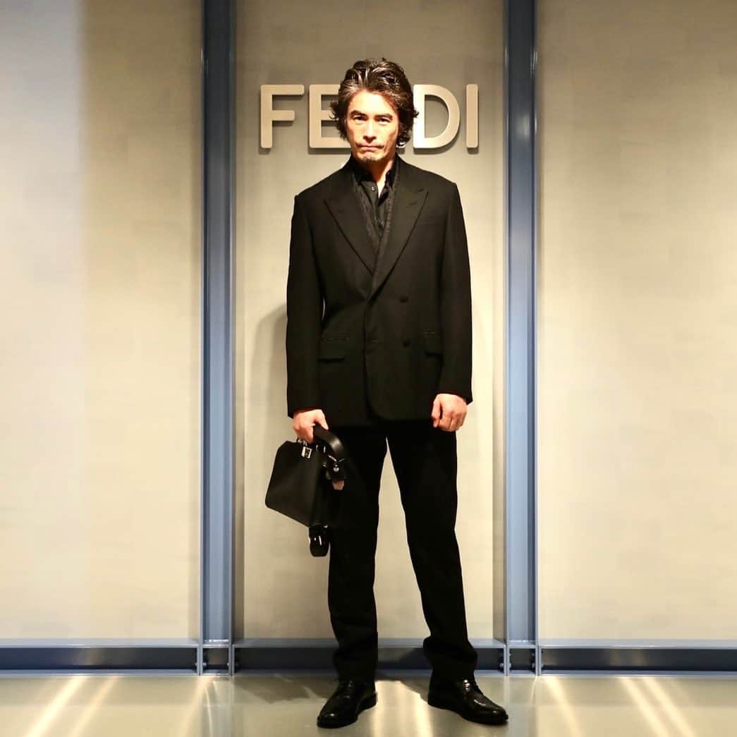 伊藤英明のインスタグラム：「ありがとうございました！  #PalazzoFendiOmotesando #FendiSS23 @fendi」