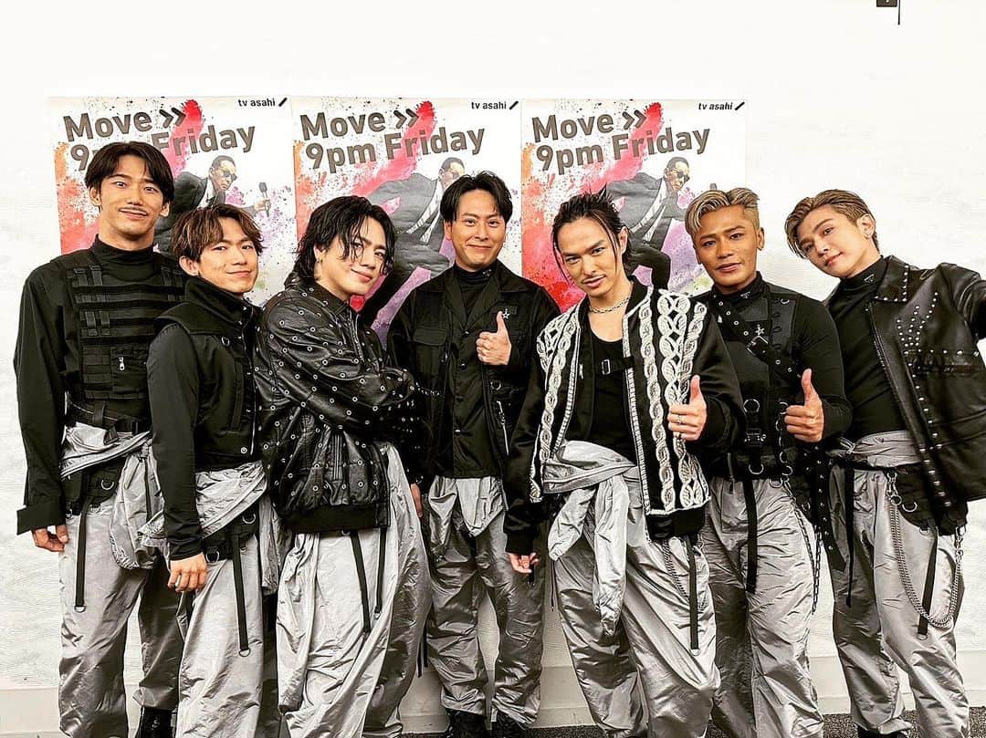 今市隆二のインスタグラム：「Mステ💥ありがとうございました✨✨✨✨✨✨✨  #三代目JSOULBROTHERS #STARS」