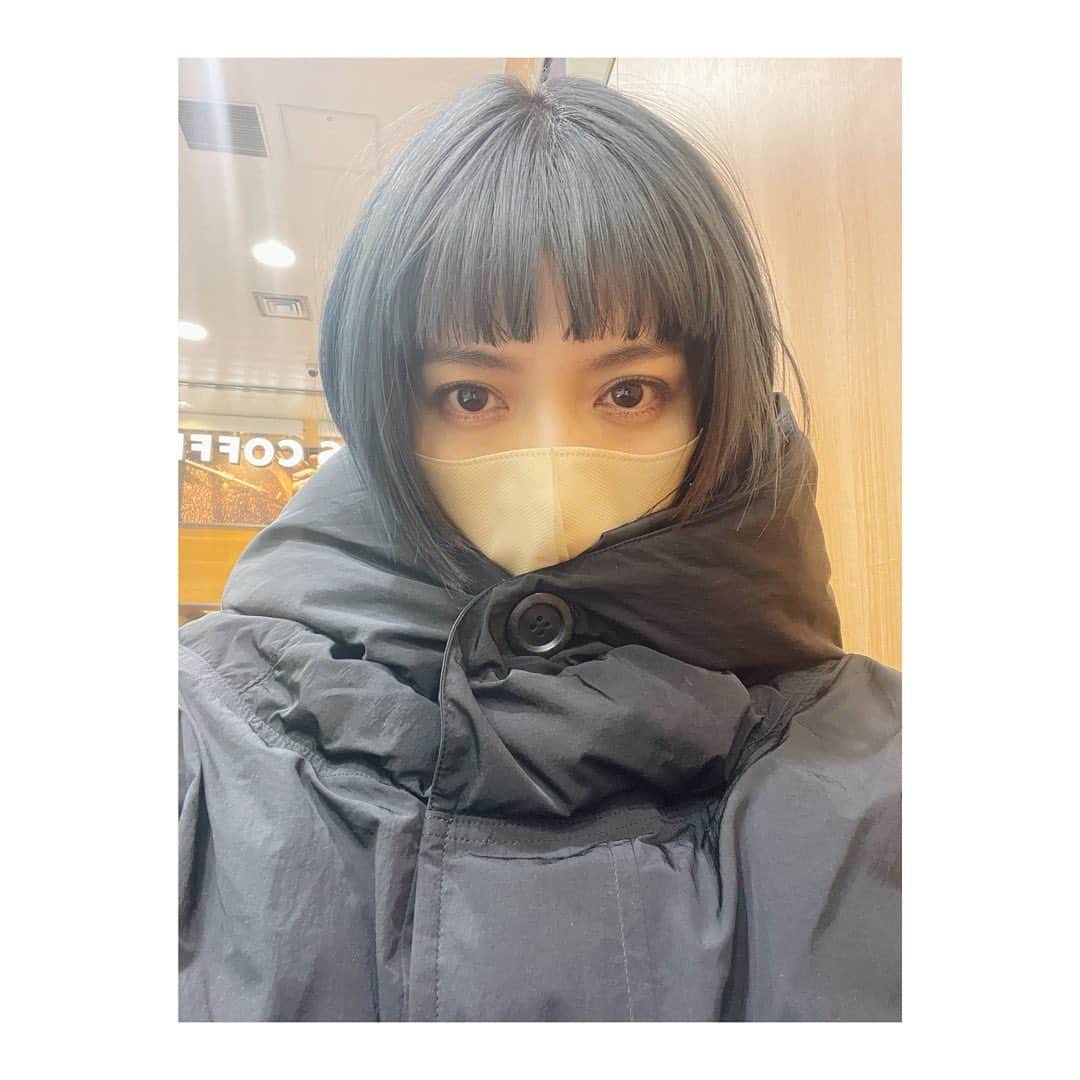 大石参月のインスタグラム：「東京さむっぴ⛄️  #はよあったかくなれ #大石参月」