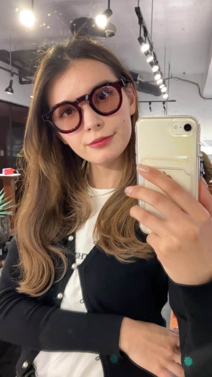 のインスタグラム：「MAX PITTION 1st collection / Crown Panto Color: Ruby Rouge  @maxpittion  @private_eyes_and_trackers」