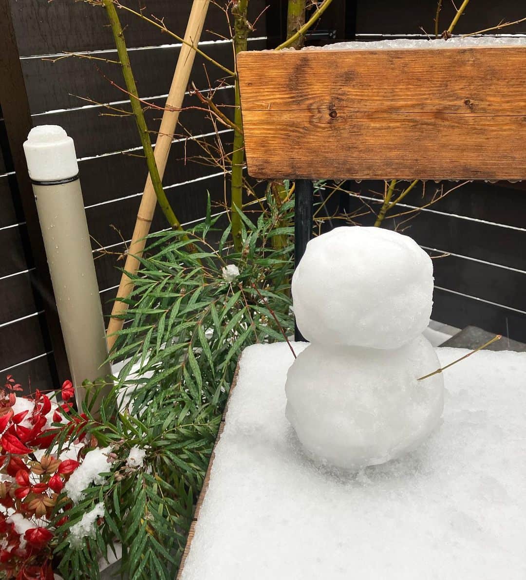 高見侑里さんのインスタグラム写真 - (高見侑里Instagram)「◡̈♥︎ こちらは雪が積もっています❄️  これからお帰りの方、足元など十分にお気を付けください🙇‍♀️」2月10日 17時27分 - yuri_takami_official