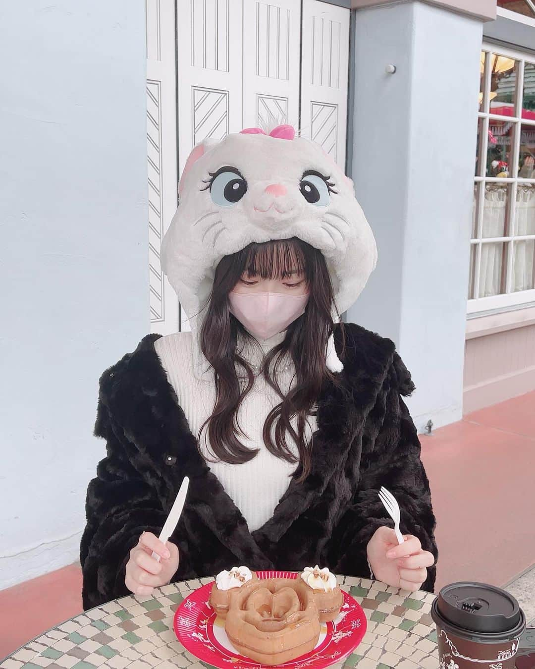 宇田川ももかのインスタグラム：「いぐさとディズニー行ってきた🐭🫶🏻 楽しかった(⑉• •⑉)❤︎ ・ ・ #ディズニー#高校生#高校3年生#ljk#04#宇田川ももか」