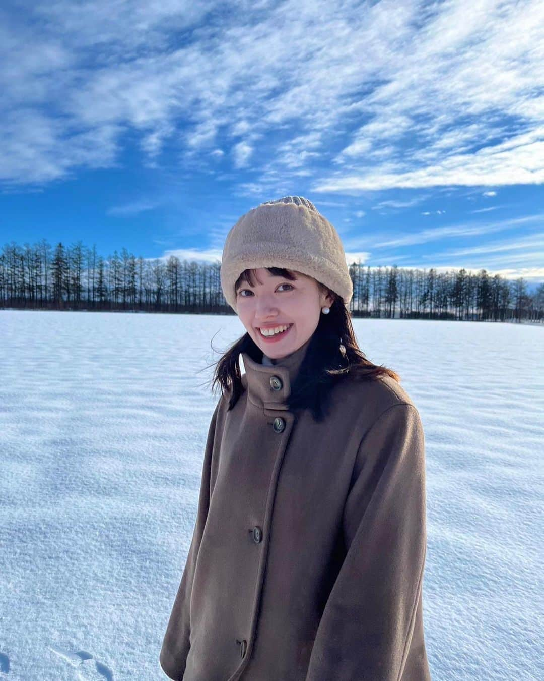 柳生みゆのインスタグラム：「今日は雪も降って寒いねぇ⛄️ みんなあったかくね♨️（今年初めての更新になっちゃっためちゃくちゃ元気です☺️）」