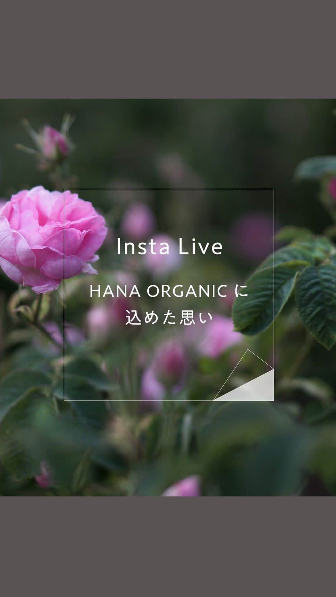 HANA ORGANICのインスタグラム：「おかげさまでHANA ORGANICは2月14日(火)で12周年を迎えます。 今回は12周年を記念して、HANA ORGANICの創設者 林田がHANA ORGANICを作った理由や、HANA ORGANICに込めた思いをお話します。 スキンケアは「肌を手入れする」という行為だけでなく、本当のわたしに戻る時間、自分に向き合う大切なもの。12年前に感じたその思いは変わらず、少しでもみなさまのお役に立つことができればと思って活動を続けてきました。 大きな時代の変化があっても、いつも傍にいてくれる、わたし。 どんな時も、わたしがわたしを認めて、愛することができたら。 セルフケアを通して「わたしを認めて、満たす」ということとあわせて、お話できればと思います。 心と肌のつながりや具体的に毎日の中でしてほしいセルフケアについてもご紹介しますので、ぜひご視聴ください♪  #hanaorganic わたしに還る Holistic Care  #わたしはきっともっと美しい #肌も心も透明に #わたしはオーガニック #ホリスティックケア  #わたしに還るHolisticCare  #スキンケア #skincare #オーガニックコスメ #organicskincare #ダマスクローズ #rose #hanaorganic公式」
