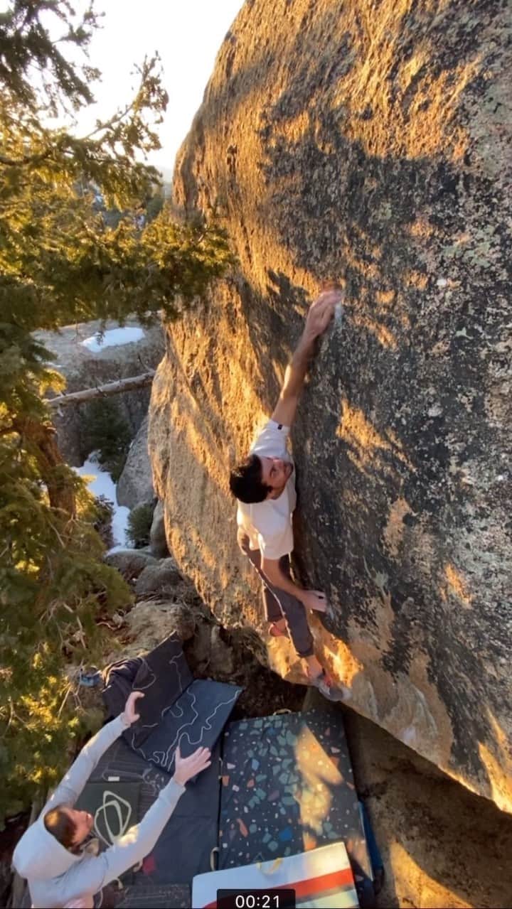 ポール・ロビンソンのインスタグラム：「Hyping on this new project! Cannot wait to try it again this weekend 💪💪💪 video: @layton_climbs」
