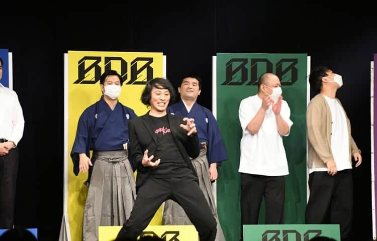 爆ノ介のインスタグラム：「サウナ入った後ぐらい爽快で整った また東京でやるわね  #BDB #ルミネtheよしもと #祇園木崎 #ザ・プラン9爆ノ介」