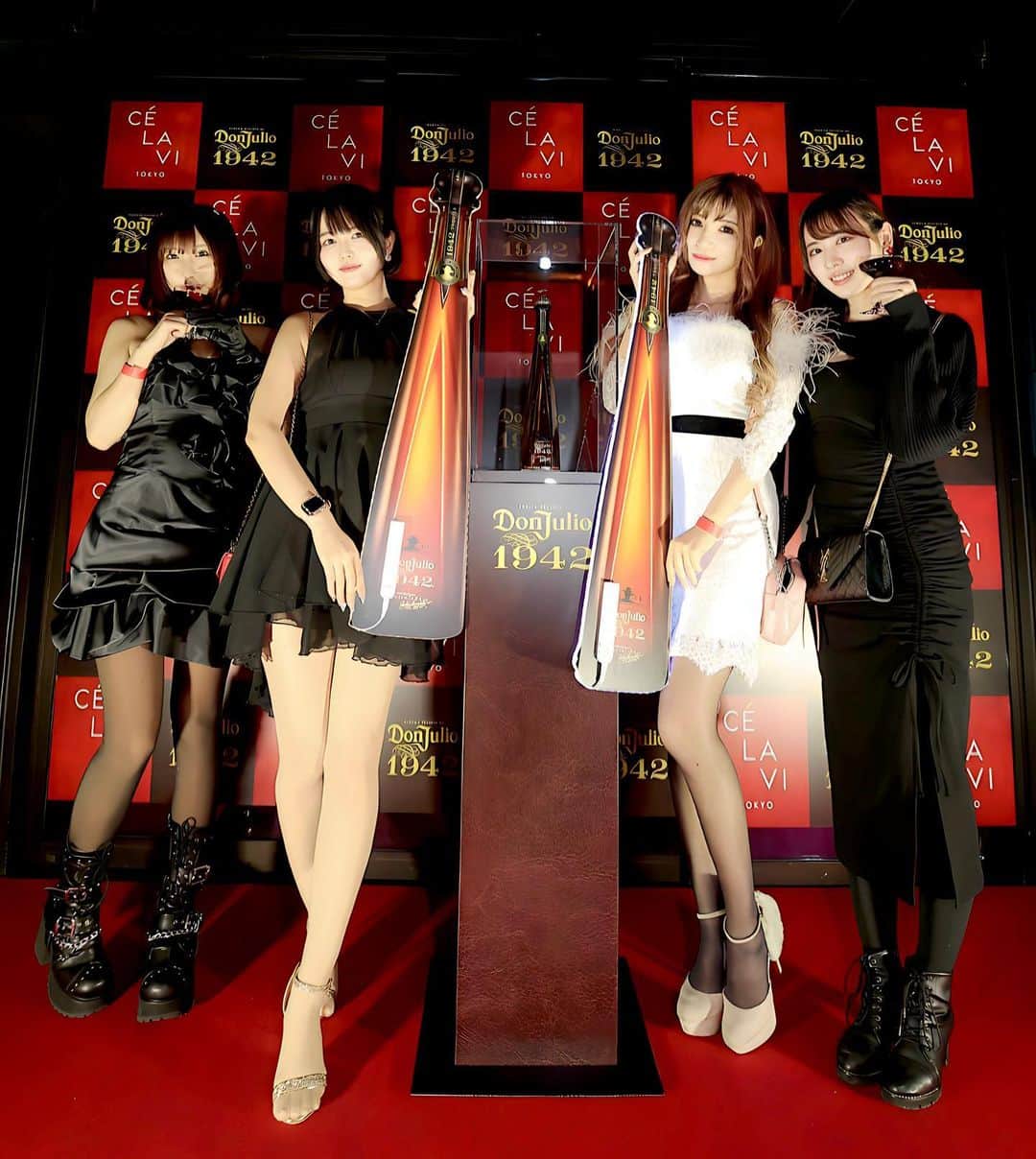 九条ねぎ あぴるのインスタグラム：「素敵なパーティーにご招待いただきました💖  @celavitokyo  @donjuliotequila   #tokyo #japan #celavitokyo #celavi #shibuya #japanesegirl」