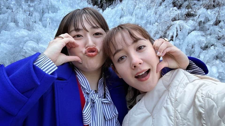 トリンドル玲奈のインスタグラム：「「土曜はナニする！？」にれいちゃんと出演しました☺️  秩父の旅、楽しかった〜! オフショットたくさん🫶」