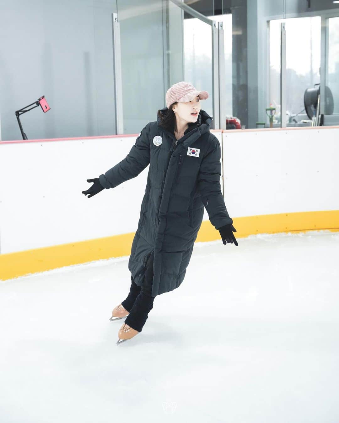 パク・ソヨンのインスタグラム：「⛸️❤️ @kilian_figureskating」