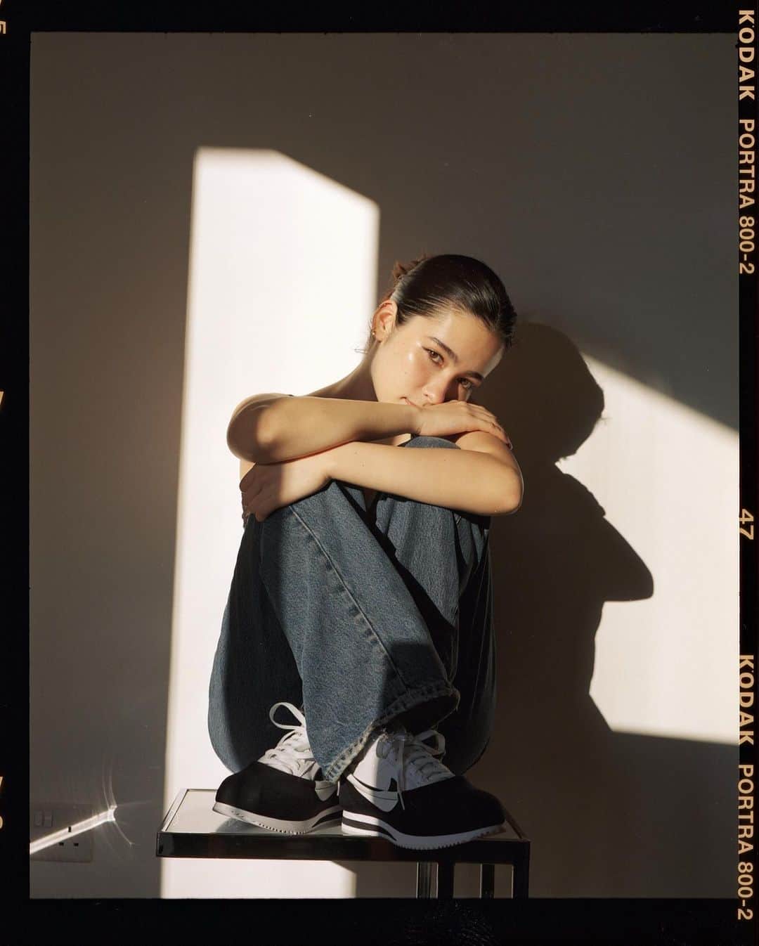 青山ケイトのインスタグラム：「my work for CLOT x NIKE the “CLOTEZ”  shot on Kodak Portra 800   #CLOTxNIKE #CLOT20 #CLOTEZ @nike @clot @edisonchen」